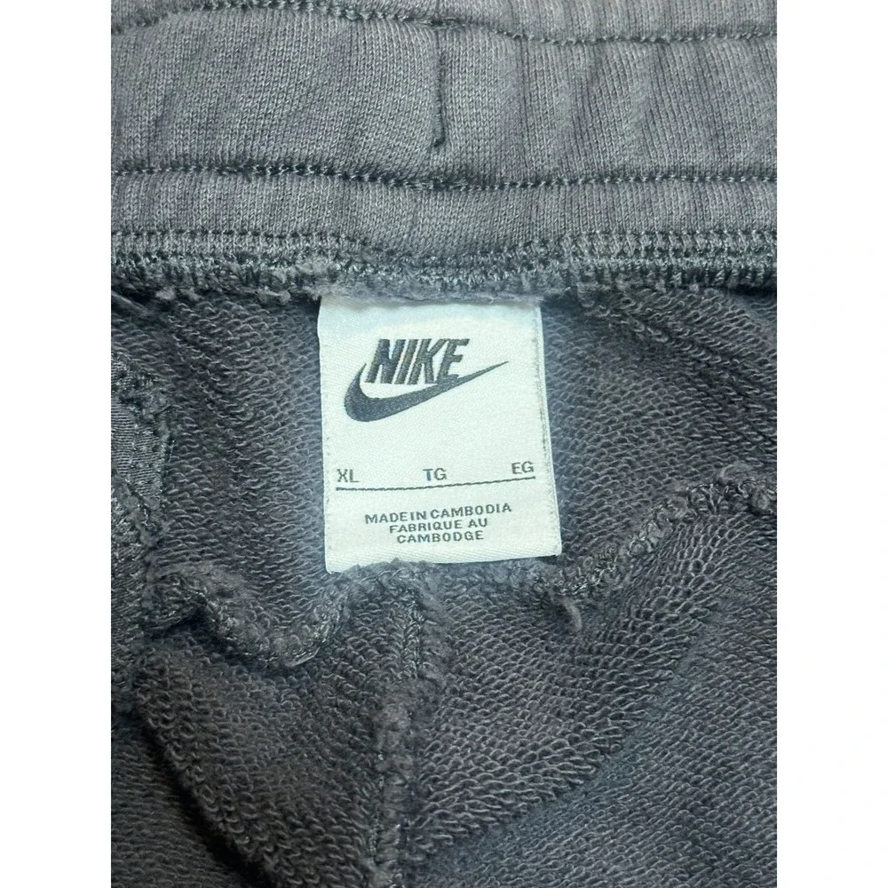 Nike Air Mens French Terry Sweatpants Dark Grey Joggers Sz XL (DQ4202-070)